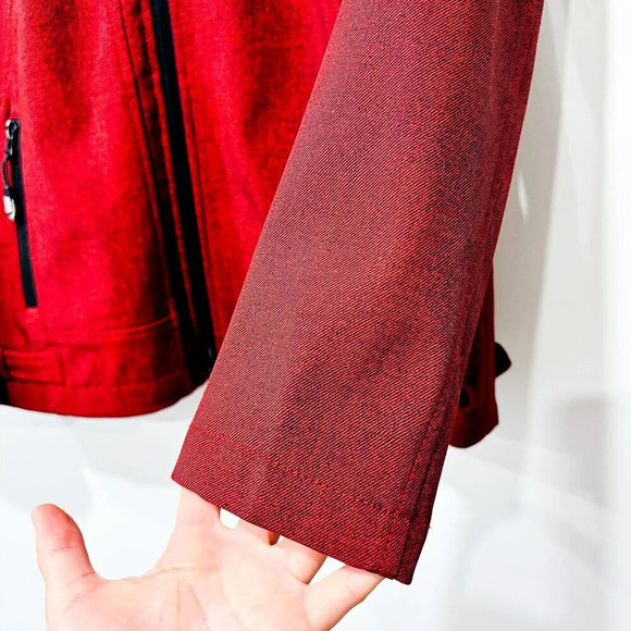 POINT ZERO Red waterproof  coat - Picture 5 of 11